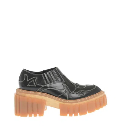Stella Mccartney Black Leather Mules