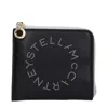 Stella Mccartney Black Leather Wallet