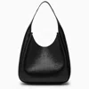 STELLA MCCARTNEY STELLA MCCARTNEY BLACK LOGO MEDIUM TOTE BAG