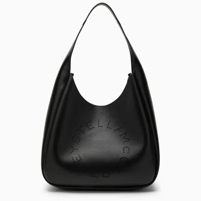Stella Mccartney Black Logo Medium Tote Handbag Handbag