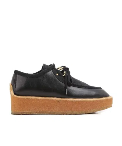 Stella Mccartney Black Logo Muffin Shoes