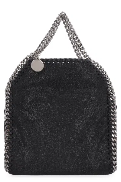 Stella Mccartney Black Micro Falabella Tiny Tote Bag