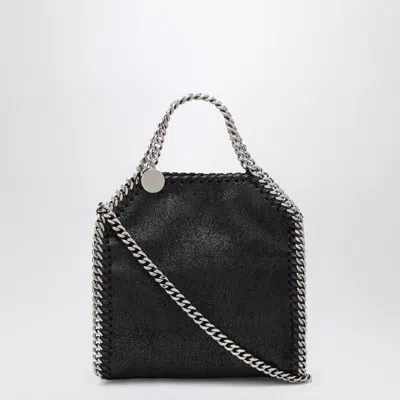 Stella Mccartney Black Micro Falabella Tiny Tote Bag