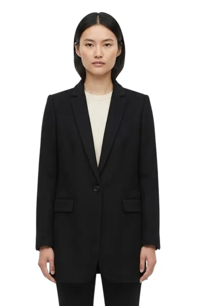 Stella Mccartney Black Notched Lapel Blazer