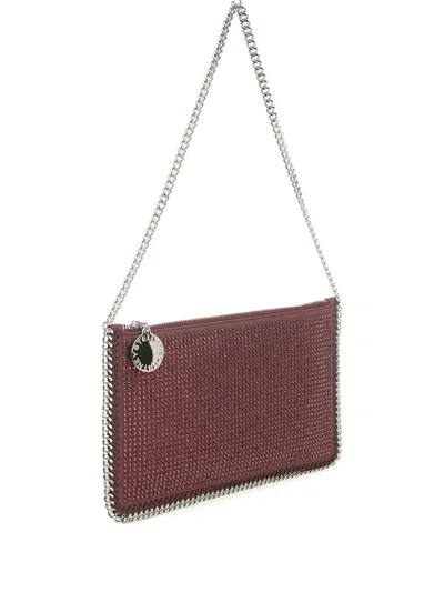 Stella Mccartney Black Polyester Bags In Purple