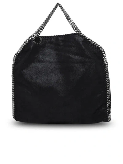 STELLA MCCARTNEY STELLA MCCARTNEY BLACK POLYESTER FALABELLA 3 CHAIN HANDBAG