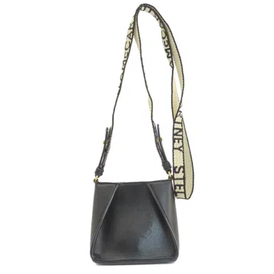 Pre-owned Stella Mccartney Black Polyester Pochette Shoulder Bag ()