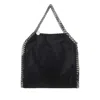 Stella Mccartney Black Polyester Shoulder Bag In Black