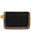 Stella Mccartney Black Polyester Wallet In Black