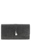 Stella Mccartney Ryder Rectangular Crossbody Bag Textured Strap In Black