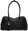 Stella Mccartney Stella Ryder Logo-embossed Embellished Textured Vegan Leather Tote In Black