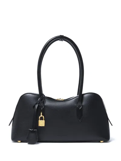 STELLA MCCARTNEY BLACK 'RYDER' SHOULDER BAG STELLA MCCARTNEY