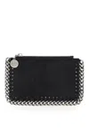 Stella Mccartney Falabella Card Holder In Black
