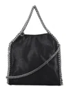 Stella Mccartney Black Shaggy Deer Mini Falabella Handbag