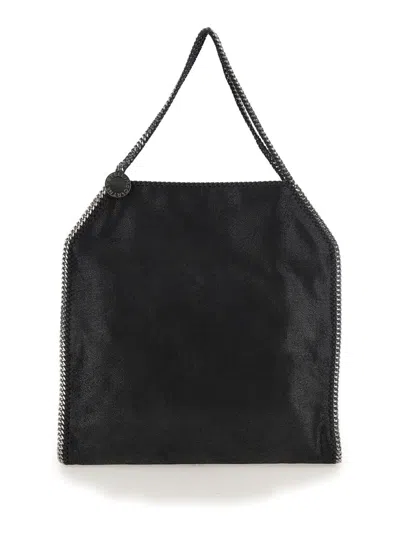 Stella Mccartney Black Shaggy Tote Bag