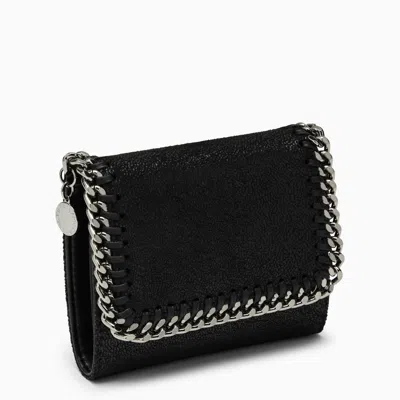 Stella Mccartney Black Small Falabella Wallet