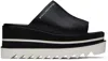 Stella Mccartney Black Sneak-elyse Platform Mules In 1000 Black