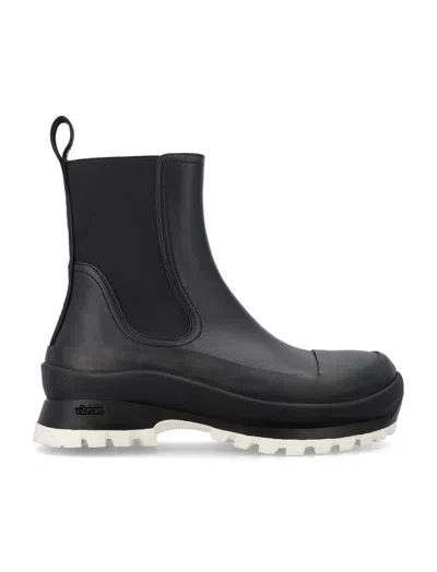 Stella Mccartney Ankle Boots In Black