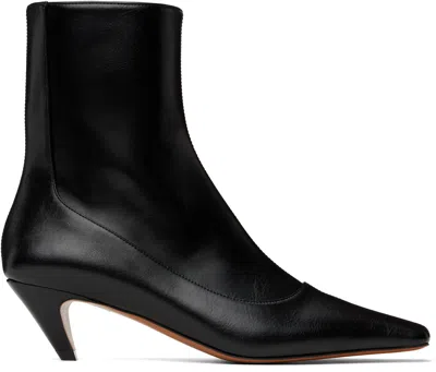 STELLA MCCARTNEY BLACK STELLA SPUR BOOTS