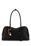 Stella Mccartney Women Black Synthetic Leather Ryder Shoulder Bag In Black