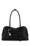 Stella Mccartney Women Black Synthetic Leather Ryder Shoulder Bag