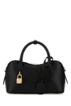 Stella Mccartney Ryder Grainy Eco Mat Top Handle Bag In Black