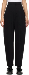 Stella Mccartney Loose Fit Tailored Trousers In 1000 Black