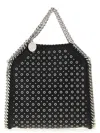 Stella Mccartney Tiny Falabella Stud-embellished Tote Bag In Black