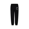 Stella Mccartney Black Trousers For Kids With Logo In Black