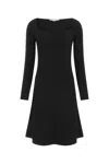 Stella Mccartney Square Neckline A-line Silhouette Long Sleeves Dress