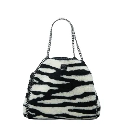 Pre-owned Stella Mccartney Black White Shoulder Bag Tote Bag () In Black, White