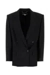 Stella Mccartney Wool Blazer With Button Detailing And Front Pockets