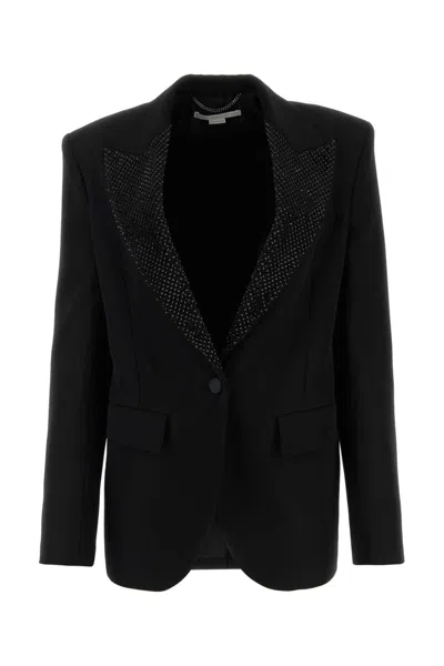 STELLA MCCARTNEY BLACK WOOL BLAZER