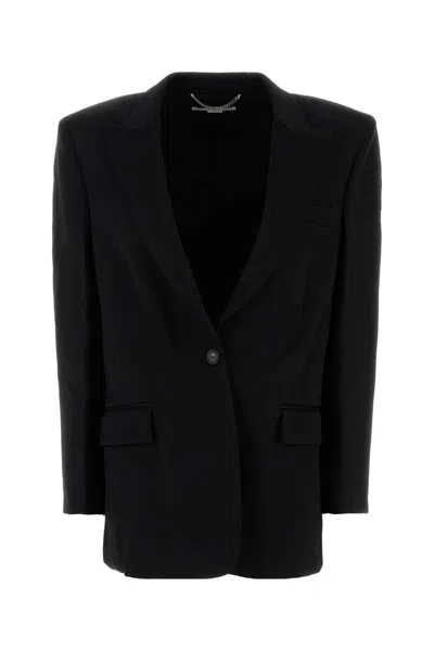 STELLA MCCARTNEY BLACK WOOL BLAZER