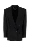 Stella Mccartney Wool Blazer With Button Detailing And Front Pockets