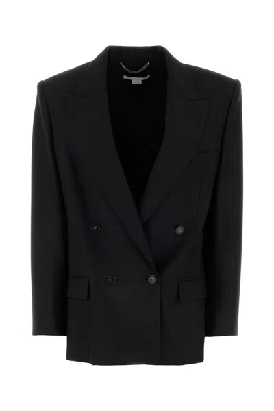 STELLA MCCARTNEY BLACK WOOL BLAZER