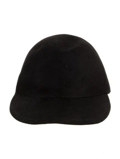 Pre-owned Stella Mccartney Black Wool Cap