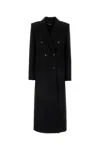 Stella Mccartney Long Double Breasted Wool Overcoat