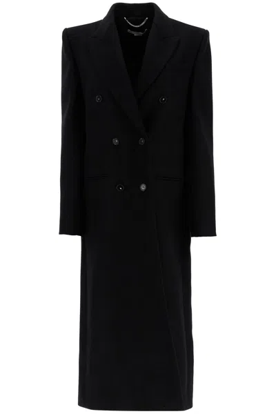 STELLA MCCARTNEY BLACK WOOL COAT