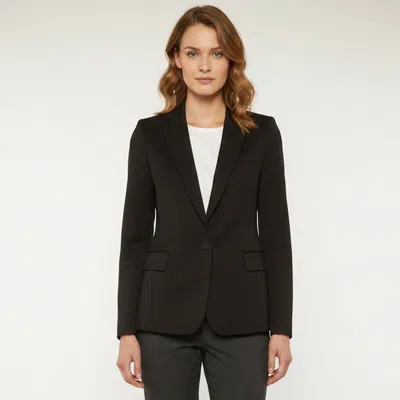 Pre-owned Stella Mccartney Black Wool Single Breasted Blazer S