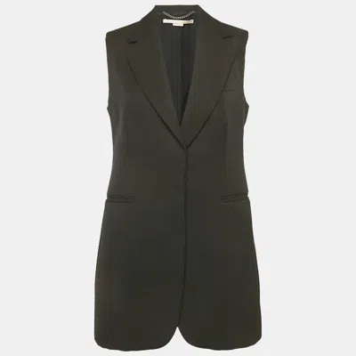 Pre-owned Stella Mccartney Black Wool Tailored Mini Dress M