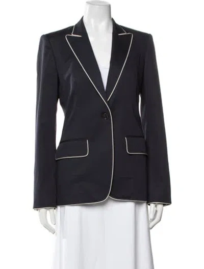 Pre-owned Stella Mccartney Blazer In Blue