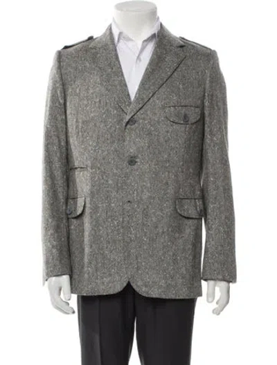 Pre-owned Stella Mccartney Blazer In Gray