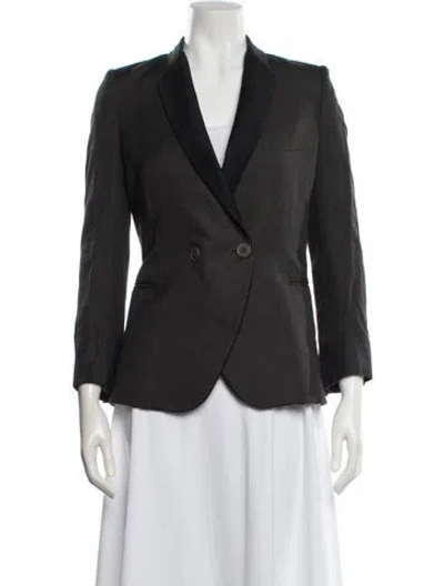Pre-owned Stella Mccartney Blazer In Gray