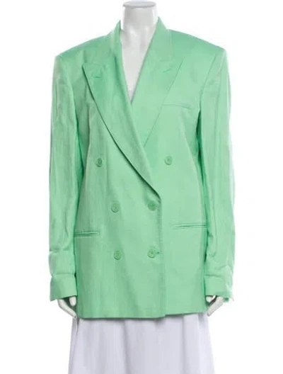Pre-owned Stella Mccartney Blazer In Green