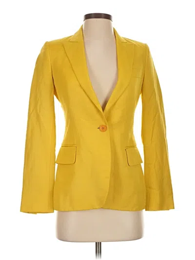 Pre-owned Stella Mccartney Blazer Jacket In Yellow