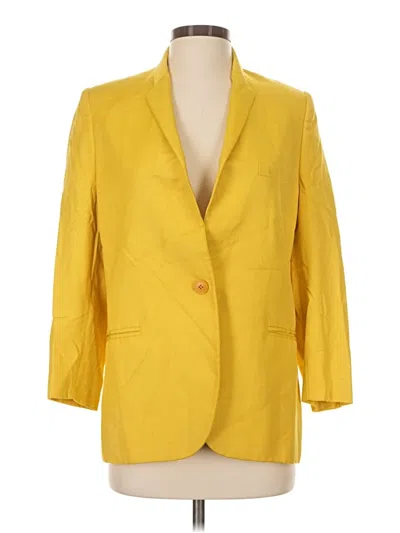 Pre-owned Stella Mccartney Blazer Jacket In Yellow