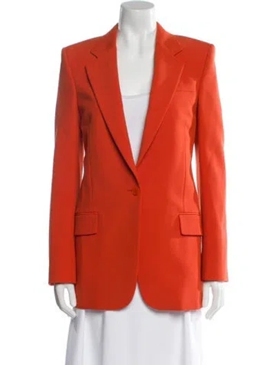 Pre-owned Stella Mccartney Blazer In Orange