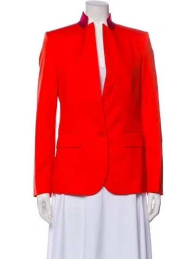 Pre-owned Stella Mccartney Blazer In Orange