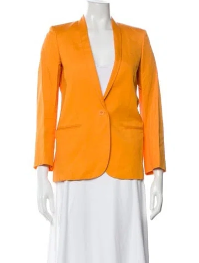Pre-owned Stella Mccartney Blazer In Orange